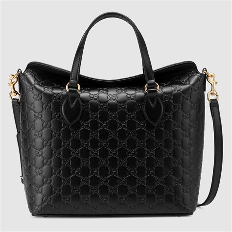 leather gucci|gucci leather tote bag.